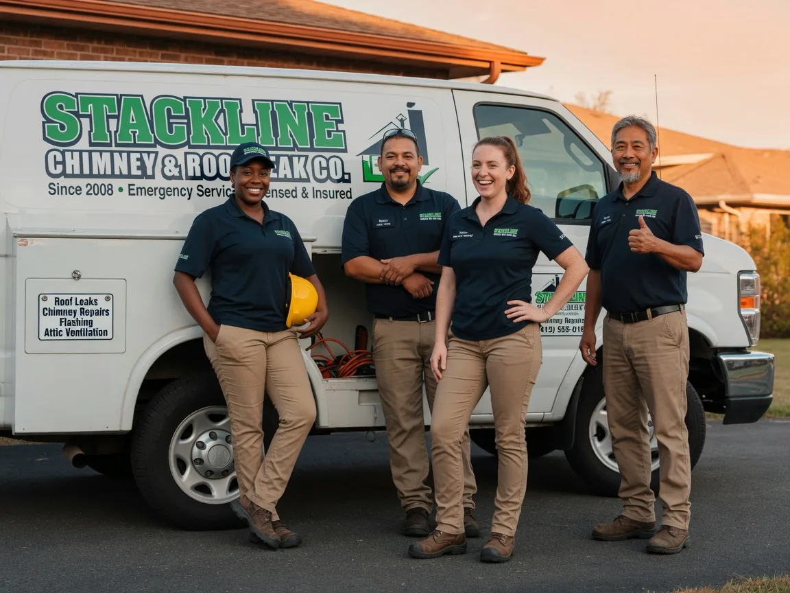 Chimney flashing repair company in Littleton, IL